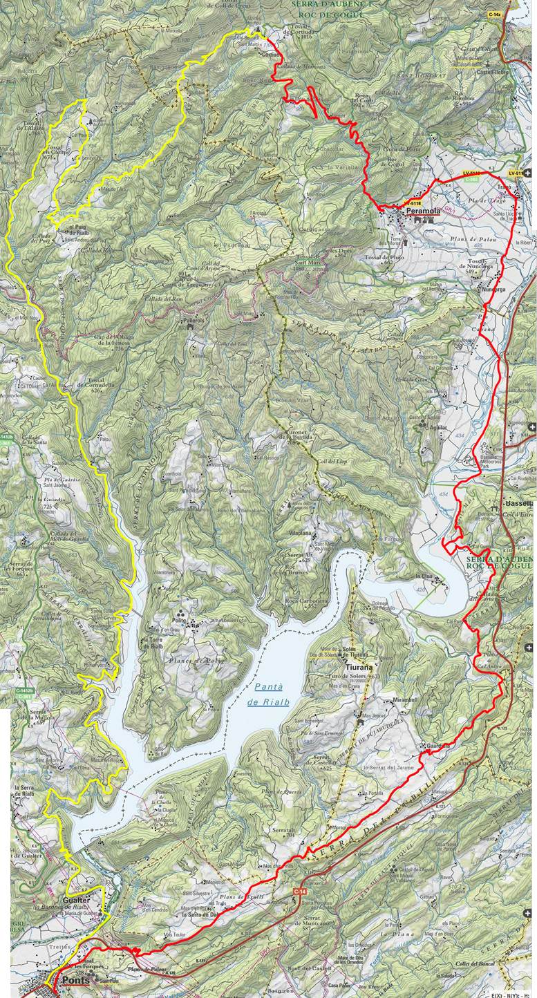 Sortida Oliana-Ponts per la Vall de Rialb 11 i 12 d’octubre