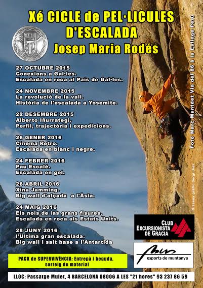 Ja està aquí el X Cicle de Pel·lícules Josep Maria Rodés!