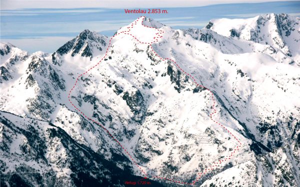 Sortida d’alta muntanya 17 i 18 de març – Pic Ventolau