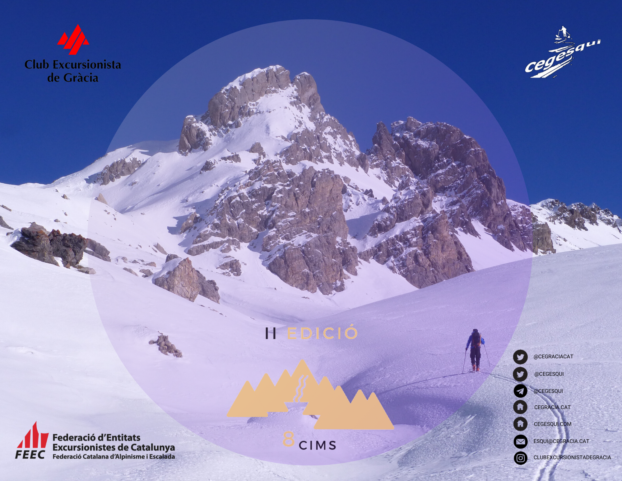II 8Cims – 8 cims esquiant