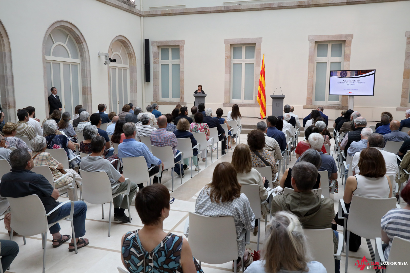 Acte commemoratiu al Parlament de Catalunya – 23 de maig