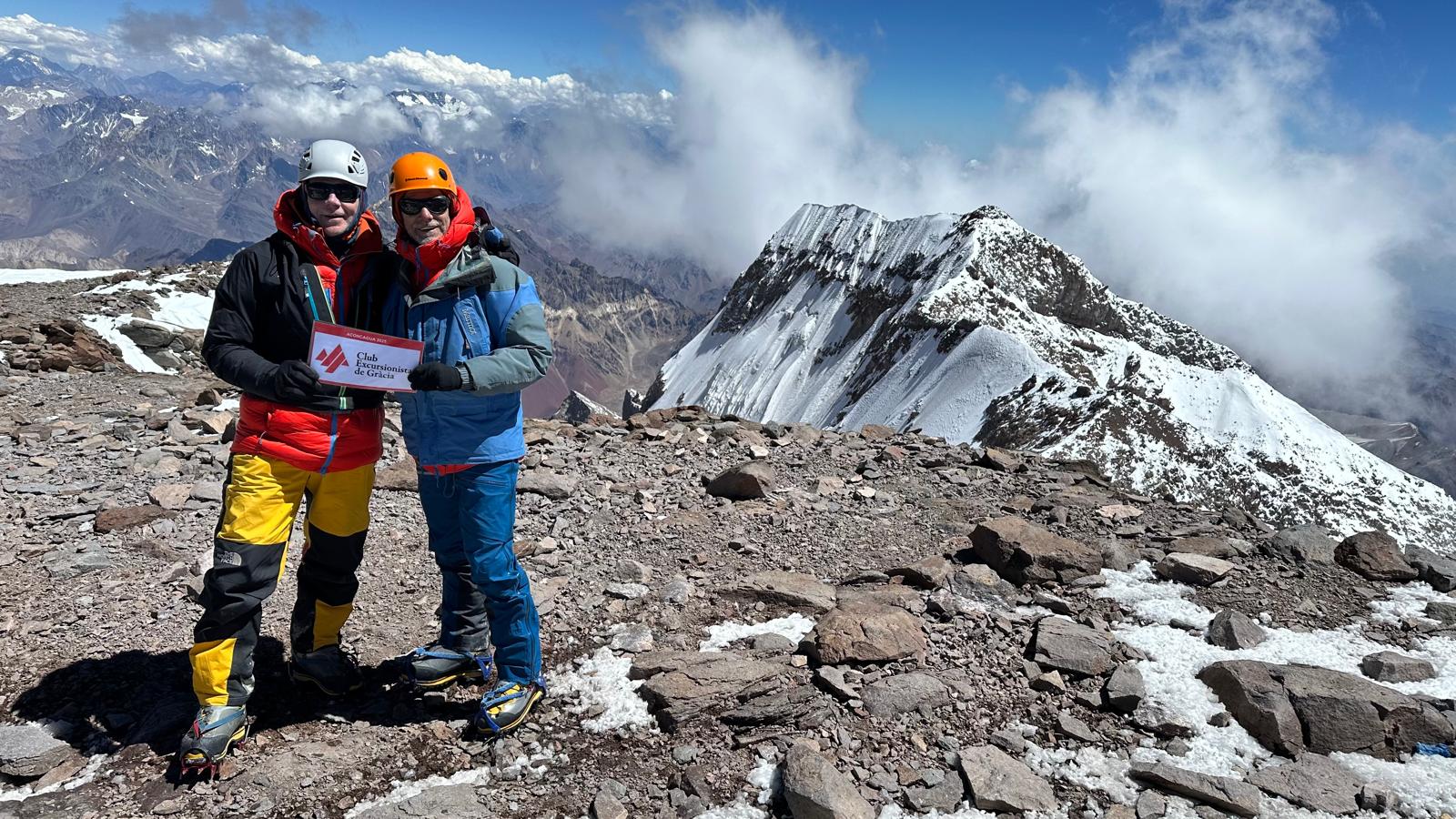 Expedició mixta amb socis del CEG a l’Aconcagua